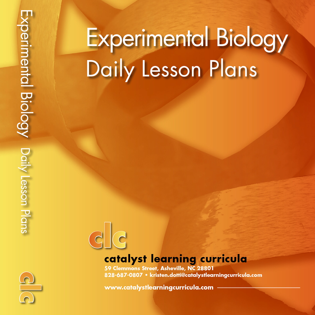 Experimental Biology Daily Lesson Plans Catalyst Learning Curricula